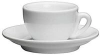 Cilio Espressotasse Roma wei&szlig;, inklusive Untertasse, 1 St&uuml;ck