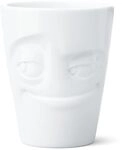 FIFTYEIGHT PRODUCTS / Tassen / Henkelbecher &bdquo;Verschmitzt" (Porzellan, 350 ml,