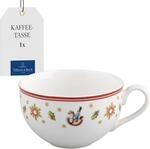 Villeroy & Boch - Toy's Delight Kaffeeobertasse 170 ml Rot und Wei&szlig;,