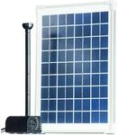 Solar-Teichpumpen-Set HEISSNER SP610, 610 l/h,mit Panel