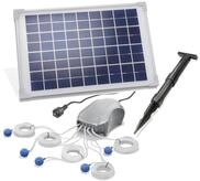 Solar Teichventilator Teichpumpe Garten 10W 5x120L/H 101887