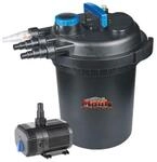 Mauk&reg; XL UVC Teichdruckfilter Komplettset | 13 W UVC Kl&auml;rer | inkl. Pumpe &