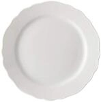 Hutschenreuther Maria Theresia Weiss Fahne Fr&uuml;hst&uuml;cksteller 19 cm