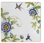 Villeroy & Boch Amazonia quadratischer Gourmet-Teller, Edles Geschirr aus Premium