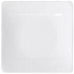 Villeroy und Boch - Modern Grace Speiseteller, quadratischer Teller aus Premium Bone