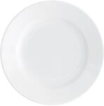 KAHLA Pronto Fr&uuml;hst&uuml;cksteller 20,5 cm | wei&szlig;er Beilagenteller aus Porzellan