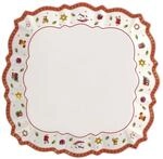 Villeroy & Boch - Toy's Delight Servierteller 26,5 cm Rot und Wei&szlig;,
