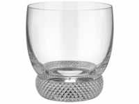 Villeroy und Boch Octavie Whiskyglas, nostalgisches Kristallglas mit Spitzstein-Dekor