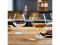 Leonardo Cheers Cognac-Glasr, 1 Stück, spülmaschinenfestes Weinbrand-Glas,