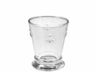 La Rochère Wasserglas Biene Klar 260 ml - 1 Glas - schöne Trinkglas Glas mit