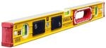 STABILA Wasserwaage Type 196-2 LED, 61 cm, extrasteifes Alu-Profil, 1 LED-Horizontal-