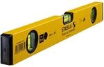 STABILA Wasserwaage Type 70-2, 40 cm, leichtes Alu-Profil, 1 Horizontal-Libelle, 2