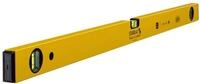 STABILA Wasserwaage Type 70-2, 90 cm, leichtes Alu-Profil, 1 Horizontal-Libelle, 2