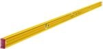 STABILA Wasserwaage Type 96-2, 244 cm, extrasteifes Alu-Profil, 1 Horizontal-Libelle,
