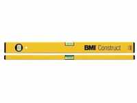 BMI Wasserwaage 689 Construct (Länge 80 cm, Aluprofil gelb pulverbeschichtet,