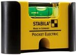STABILA Mini-Wasserwaage Pocket Electric mit G&uuml;rtel-Clip, 7 cm, starker