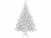150 cm hoher Christbaum in weiß Weihnachtsbaum Tannenbaum Kunststoff 150 cm...