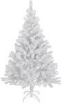 150 cm hoher Christbaum in wei&szlig; Weihnachtsbaum Tannenbaum Kunststoff 150 cm...