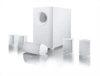 Canton Movie 135 Heimkinosystem (100/120 Watt) weiss (Set)