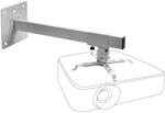 celexon universal Beamer-Wand-Halterung MultiCel WM600 wei&szlig; | neigbarer &
