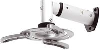 mywall H16-5WL Wandhalterung Beamer Tragkraft 35 kg Deckenabstand 26 /33,5 cm silber