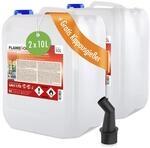 H&ouml;fer Chemie 20 L FLAMBIOL&reg; Bioethanol 100% Hochrein (2 x 10 L) f&uuml;r Ethanol Kamin,