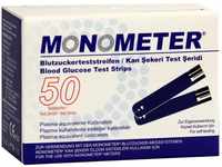 Monometer Blutzuckerteststreifen P Plasma-äquiv.