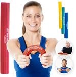 THERABAND FlexBar Trainingsstab gegen Tennisarm & Golferellenbogen &ndash; 30cm