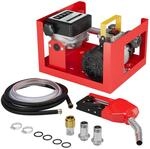 Wiltec Heiz&ouml;l- und Dieselpumpe 230V/550W 20-60l/min selbstansaugend Pumpe mit