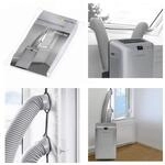 TROTEC AirLock 200 Fensterabdichtung f&uuml;r bis zu 400 cm Fensterumlauf f&uuml;r