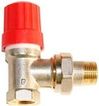 Danfoss 013G0031 Ventilgeh&auml;use RA-N matt vernickelt Typ 10, 3/8 Zoll, Eckform