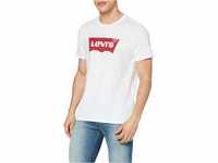 Levi's Herren Graphic Set-In Neck T-Shirt, White, M