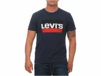 Levi's Herren Sportswear Logo Graphic T-Shirt,Dress Blues,M