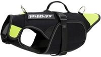 Julius-K9, IDC Multifunktionale Hundeweste 3in1, Gr&ouml;&szlig;e: S, Schwarz und Neon