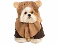 Rubie's Official Star Wars Ewok-Kostüm für Hunde, Größe S, Hals bis Schwanz 28