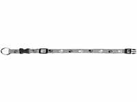 TRIXIE Silver Reflect Halsband Größe L–XL: Halsumfang 40–65 cm/25 mm in