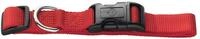 HUNTER Ecco Sport Vario Basic Hundehalsung, Nylon, mit Klickverschluss, M, rot