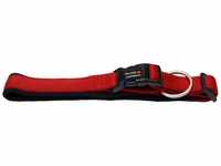 Wolters Cat&Dog Professional Comfort 60740 Halsband 55-60cm x 35mm rot/schwarz