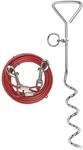 Kerbl 83543 Anlegespirale 8 mm x 40 cm mit Laufleine 5 mm x 6m