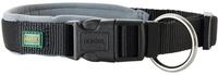 HUNTER Hundehalsung NEOPREN VARIO PLUS, Farbe: schwarz/grau, strapazierf&auml;higes