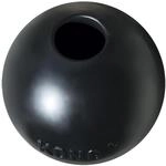 KONG Extreme Ball mit Loch - Langlebiges Hundespielzeug aus Naturkautschuk f&uuml;r