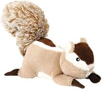 TRIXIE Eichh&ouml;rnchen Hundespielzeug aus weichem Pl&uuml;sch - niedliches Eichh&ouml;rnchen