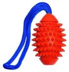 Karlie Ruffus Vollgummi Aqua Football L: 26 cm &oslash;: 9 cm orange