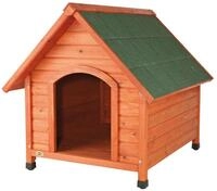 TRIXIE wetterfestes und frei justierbares Hundehaus"natura Hundeh&uuml;tte Cottage