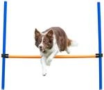 TRIXIE Hunde Agility H&uuml;rde h&ouml;henverstellbar 123 x 115 cm &ndash; Sprungtraining