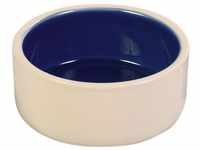 TRIXIE Keramikschale, 1 l, cream/blue