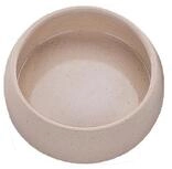 Nobby Keramik Futtertrog 125 ml, Creme, &Oslash; 8 x 4,5 cm, 1 St&uuml;ck