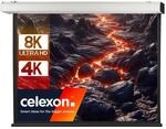 celexon Expert XL Motor-Leinwand 195" | 400x300 cm 4:3 | elektrische 4K, Full-HD
