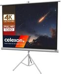 celexon Economy Stativ-Leinwand wei&szlig; 65" | 133x100 cm 4:3 | mobil transportable 4K,
