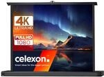 celexon Mini Professional Tisch-Leinwand 50" | 102x76 cm 4:3 | kleine, Mobile